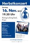 16.11.2019 Schumann Konzertstück op. 86 beim Herbstkonzert des Chiemgau - Orchesters